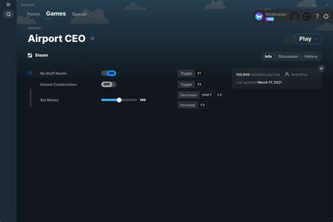 Airport CEO Cheats and Trainer for Steam .